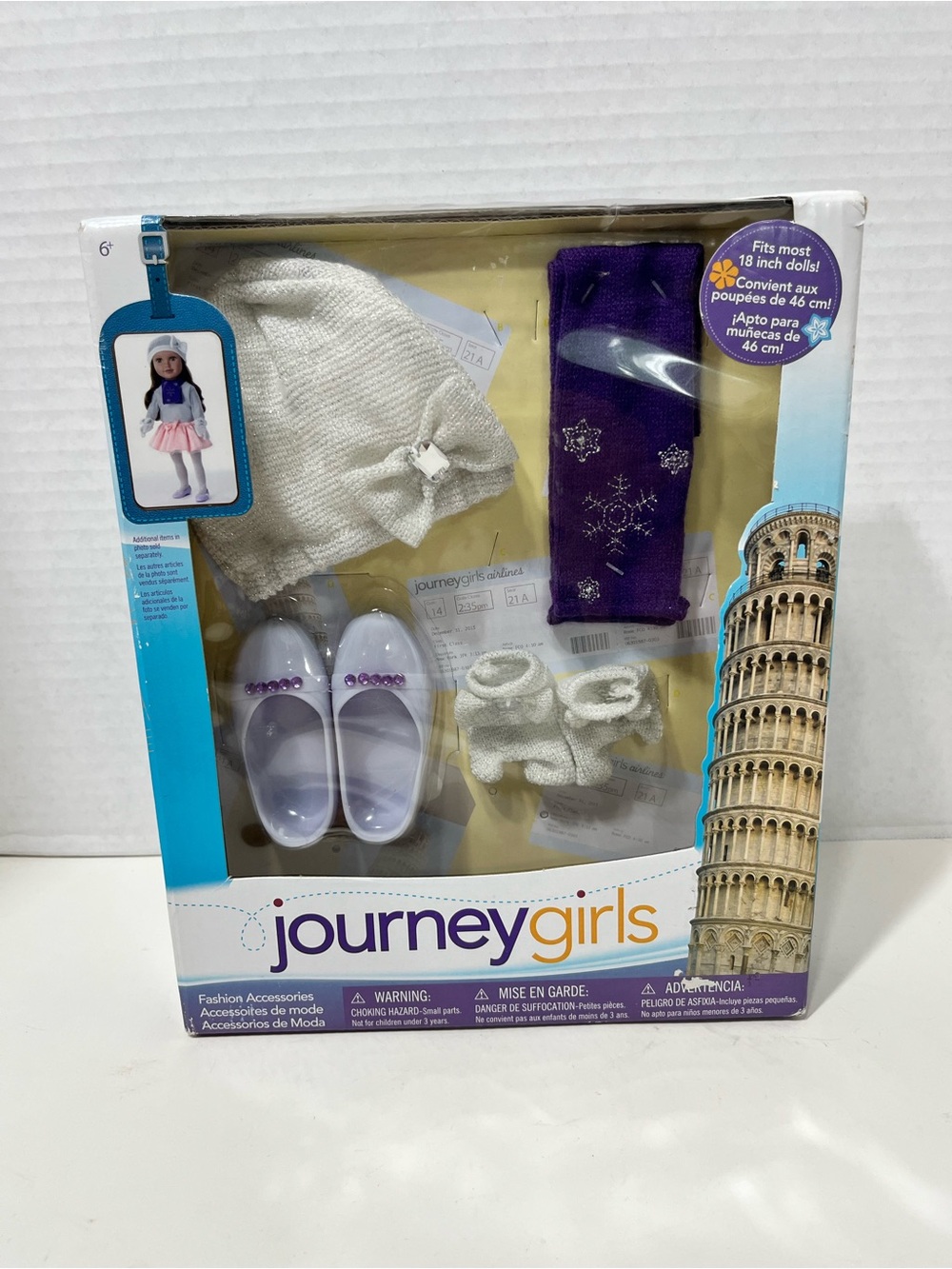 JOURNEY GIRLS 18” Doll Italy fashion accessories set NWT